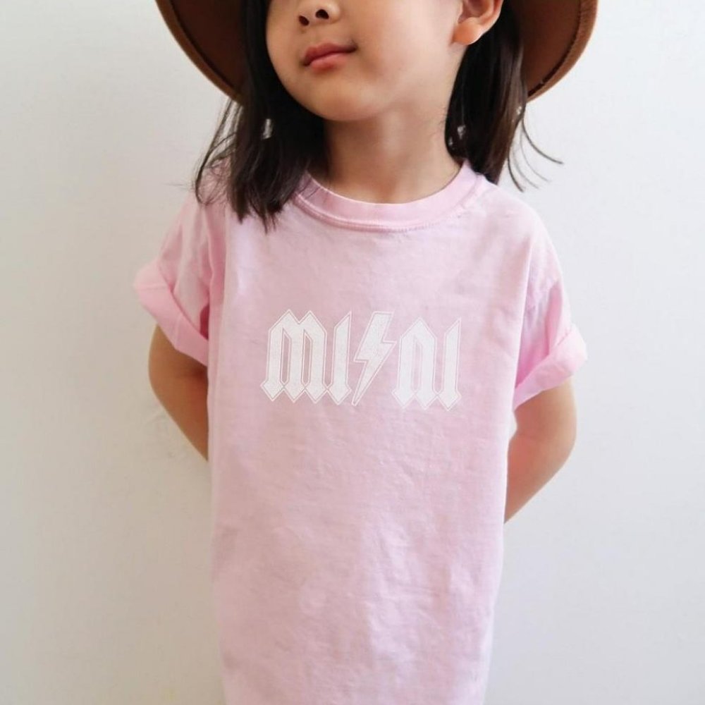 Pink Mini Graphic Tee